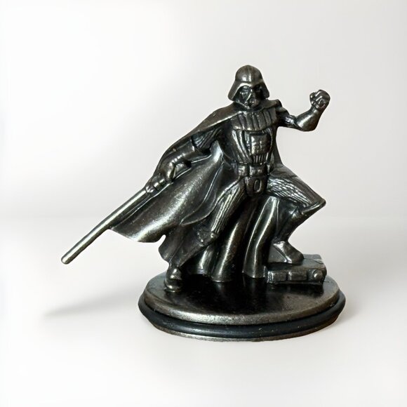Star Wars Saga Edition Monopoly Replacement Tokens 6 Pieces Pewter Figures 2005 - Picture 1 of 16